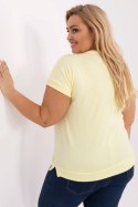 Bluzka damska Plus size Model RV-BZ-A602.89 Light Yellow - Relevance