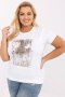 Bluzka damska Plus size Model RV-BZ-A602.89 White - Relevance