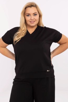 Bluzka damska Plus size Model RV-BZ-A614.81 Black - Relevance