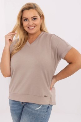 Bluzka damska Plus size Model RV-BZ-A614.81 Dark Beige - Relevance