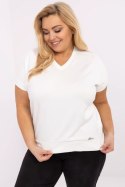 Bluzka damska Plus size Model RV-BZ-A614.81 Ecru - Relevance