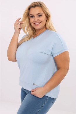 Bluzka damska Plus size Model RV-BZ-A614.81 Light Blue - Relevance