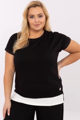 Bluzka damska Oversize Plus size Model RV-BZ-A625.84 Black - Relevance