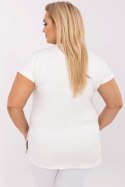 Bluzka damska Oversize Plus size Model RV-BZ-A625.84 Ecru - Relevance