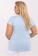 Bluzka damska Oversize Plus size Model RV-BZ-A625.84 Light Blue - Relevance