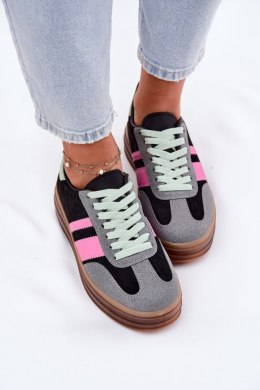 Buty Sportowe Sneakersy damskie Model Ovivene BL607P Black