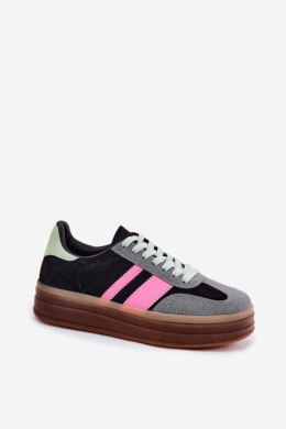 Buty Sportowe Sneakersy damskie Model Ovivene BL607P Black
