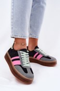 Buty Sportowe Sneakersy damskie Model Ovivene BL607P Black
