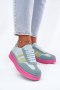 Buty Sportowe Sneakersy damskie Model Ovivene BL607P Blue