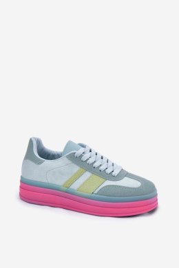 Buty Sportowe Sneakersy damskie Model Ovivene BL607P Blue