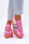 Buty Sportowe Sneakersy damskie Model Ovivene BL607P Pink