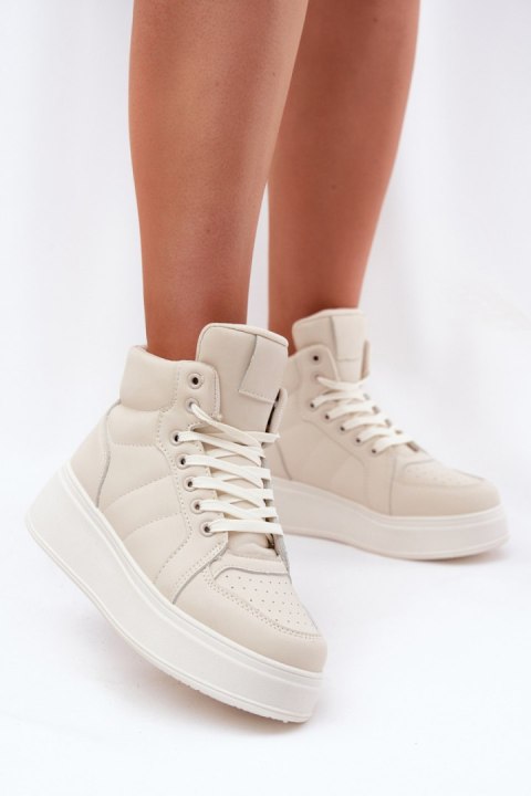 Buty Sportowe Sneakersy damskie Model Tillive 24SP30-8166 Beige Buty Sportowe Sneakersy damskie Model Tillive 24SP30-8166 Beige