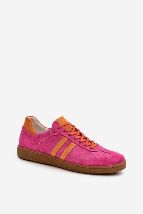 Buty Sportowe Sneakersy damskie Model Zazoo N1068 Fuksja Buty Sportowe Sneakersy damskie Model Zazoo N1068 Fuksja
