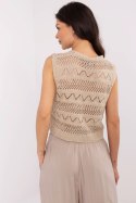 Bluzka damska Kamizelka Model D93076J90849A Beige - Sublevel