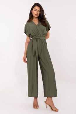 Kombinezon damski długi Model DHJ-KO-19077.69 Khaki - Italy Moda