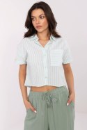 Koszula Bluzka Damska Model NM-KS-KA-01148.50P White/Green - NM