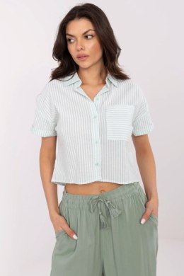 Koszula Bluzka Damska Model NM-KS-KA-01148.50P White/Green - NM