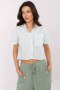 Koszula Bluzka Damska Model NM-KS-KA-01148.50P White/Green - NM