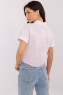 Koszula Bluzka Damska Model NM-KS-KA-01148.50P White/Pink - NM