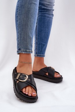 Sandał Klapki Model Honavia GH5159-1 Black - Step in style