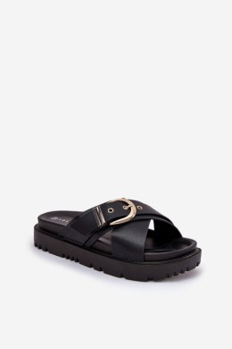 Sandał Klapki Model Honavia GH5159-1 Black - Step in style