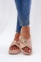 Klapki damskie Model Honavia GH5159-2 Beige