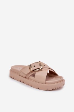Sandał Klapki Model Honavia GH5159-2 Beige - Step in style