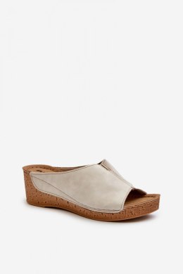 Sandał Klapki Model Inblu NG000002 Beige - Step in style