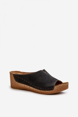 Sandał Klapki Model Inblu NG000002 Black - Step in style