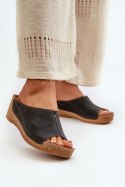 Sandał Klapki Model Inblu NG000002 Black - Step in style