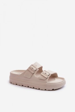 Klapki damskie Model Melorea 24SD97-5610 Beige