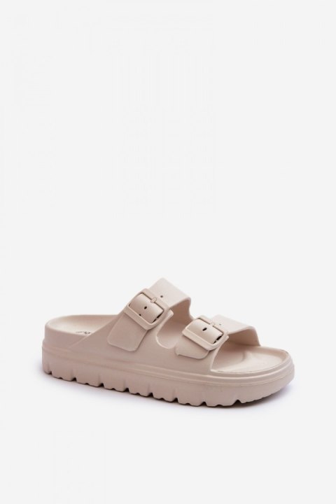 Klapki damskie Model Melorea 24SD97-5610 Beige Klapki damskie Model Melorea 24SD97-5610 Beige
