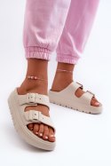 Klapki damskie Model Melorea 24SD97-5610 Beige
