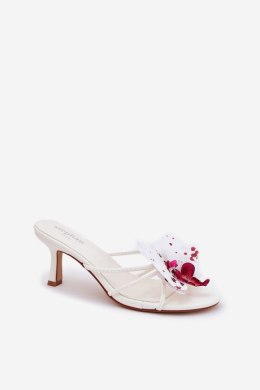 Sandał Klapki Model Reyi UC-154 White - Step in style