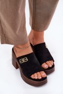 Klapki damskie Model Vinceza 17400 Black