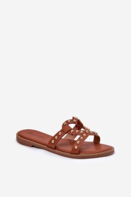 Sandał Klapki Modle Adivrae GH5173-4 Camel - Step in style