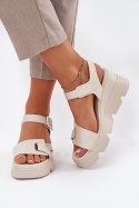 Sandały Model Artiker 54C1624 Beige - Step in style