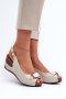 Sandały damskie Model Comfort Shoes Efravia 24SD98-6230 Silver