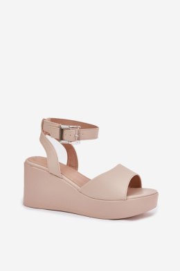 Sandały Model Efrina PP39M Beige - Step in style