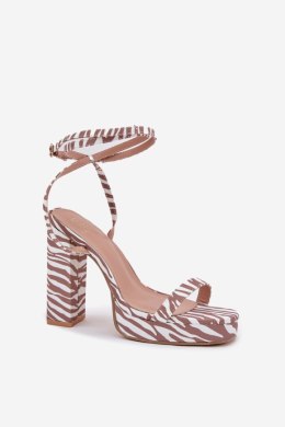 Sandały Model Fevenne SQC-168 Zebra - Step in style