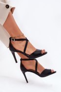Sandały Model Sergio Leone SK432 Black - Step in style