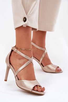 Sandały Model Sergio Leone SK432 Gold - Step in style