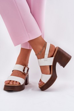 Sandały damskie Model Vinceza 17387 White
