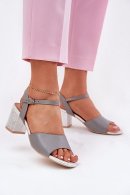 Sandały damskie Model Vinceza 20275 Grey
