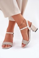 Sandały damskie Model Vinceza 62228 Beige