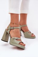 Sandały Model Vinceza 77110 Green - Step in style
