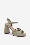 Sandały Model Vinceza 77110 Green - Step in style