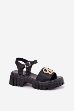 Sandały damskie skórzane Model Vinceza 79541 Black