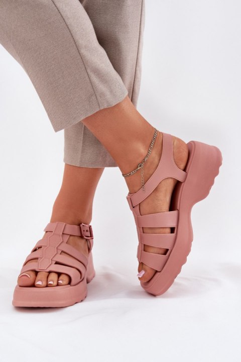Sandały damskie Model Zaxy RR285116 Dirty Pink Sandały damskie Model Zaxy RR285116 Dirty Pink