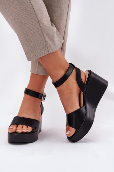 Sandały Modele Efrina PP39M Black - Step in style Sandały Modele Efrina PP39M Black - Step in style